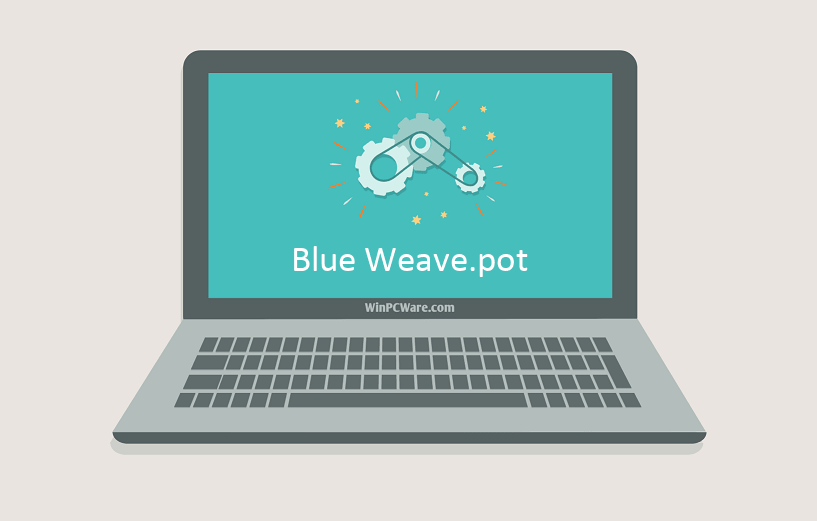 Blue Weave.pot